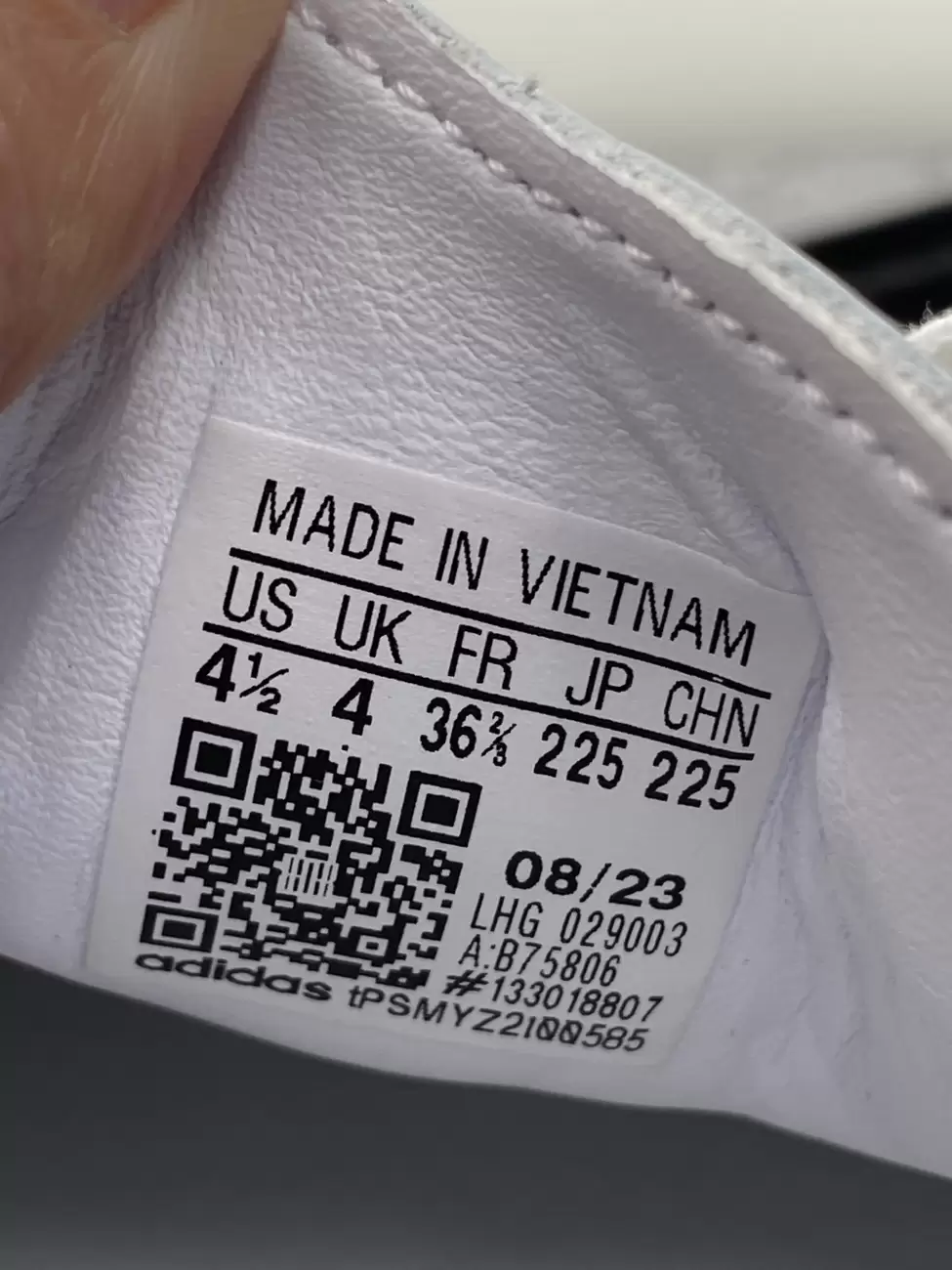 Adidas us on sale 4 size 20