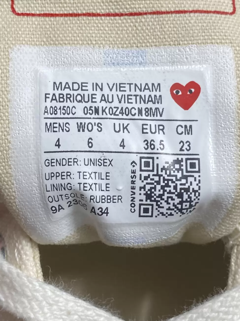 Converse 36.5 cm deals