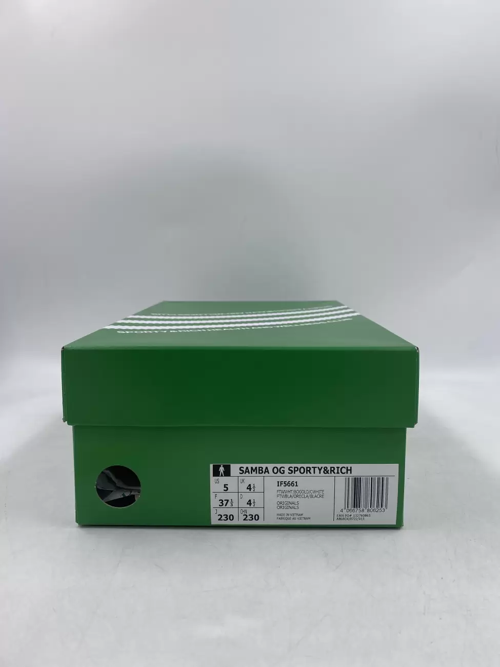 Adidas 2024 green box