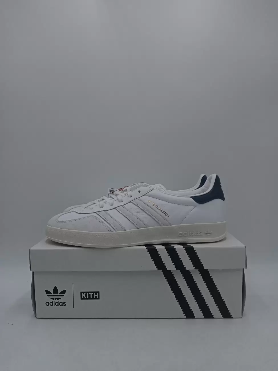 adidas Originals Gazelle Indoor - Core Black / Footwear White – Kith