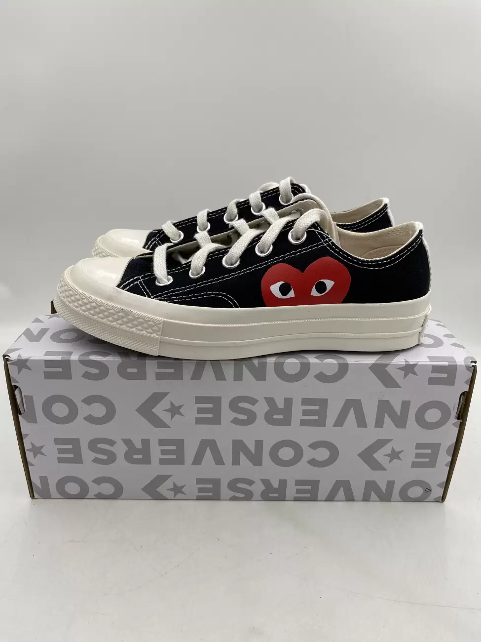 Comme des garcons converse size 6 zip code best sale