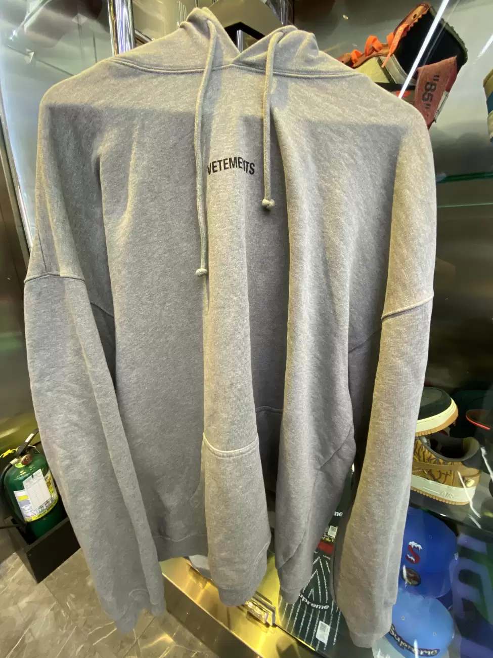 Vetements deals staff hoodie