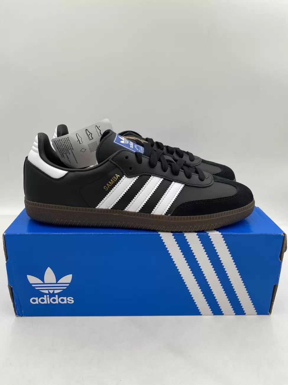 adidas Toddler Samba OG - Core Black / White / Gum – Kith