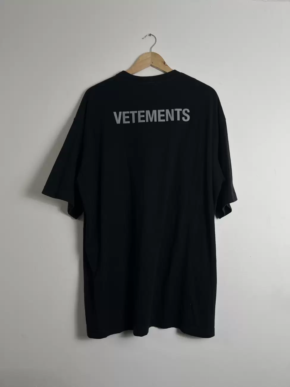 Vetements Staff Oversize Black Tee | AfterMarket