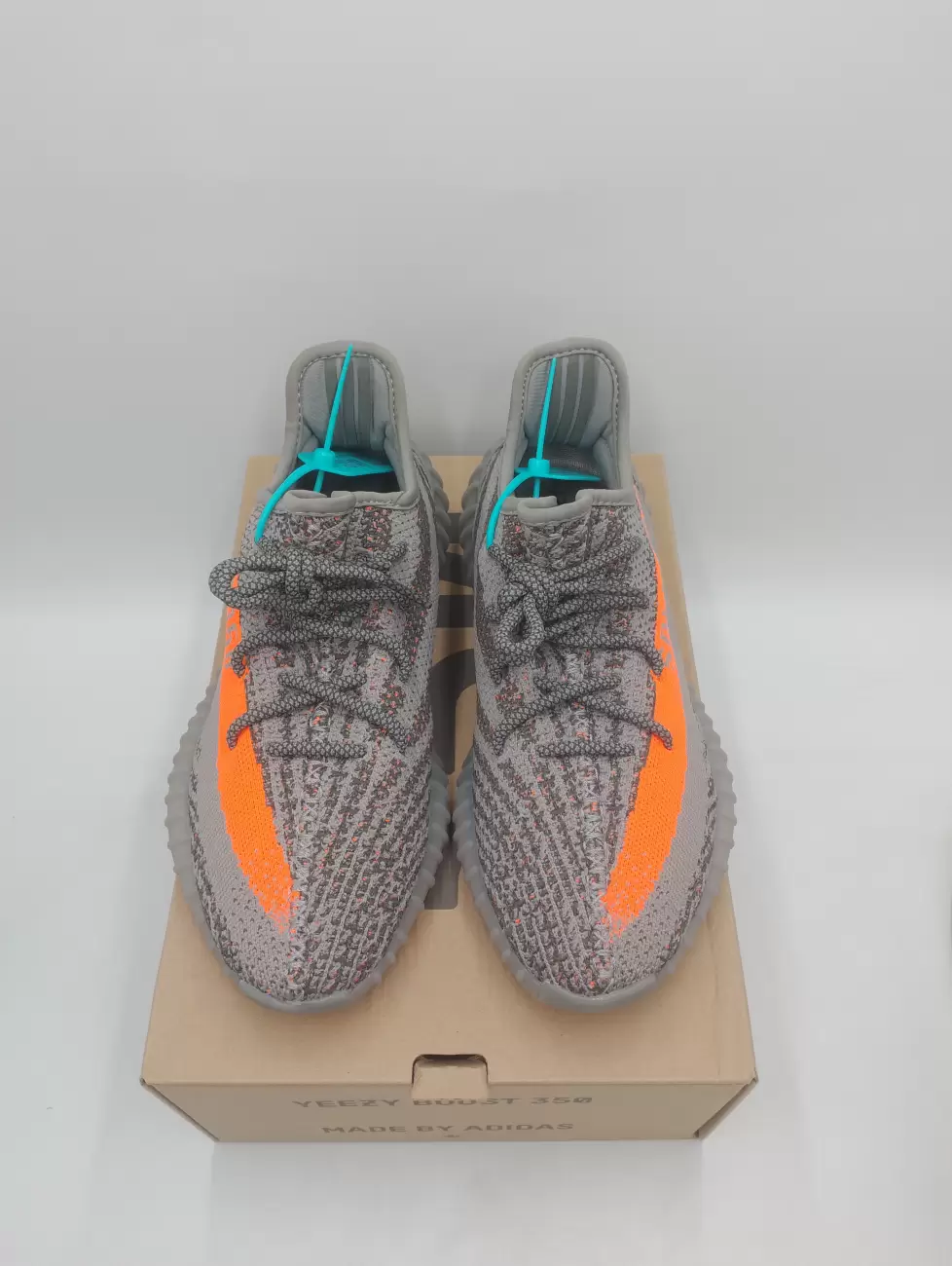 Yeezy boost 35 hot sale v2 orange grey