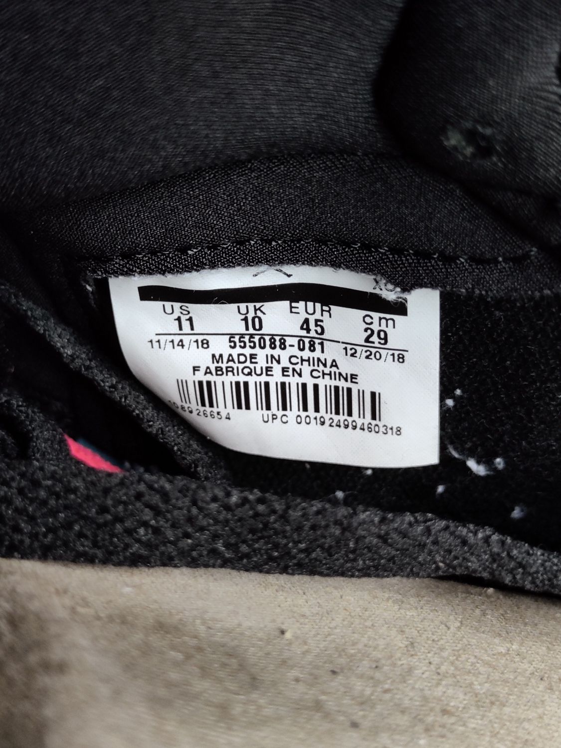 Crimson tint jordan 1 size 9 hot sale