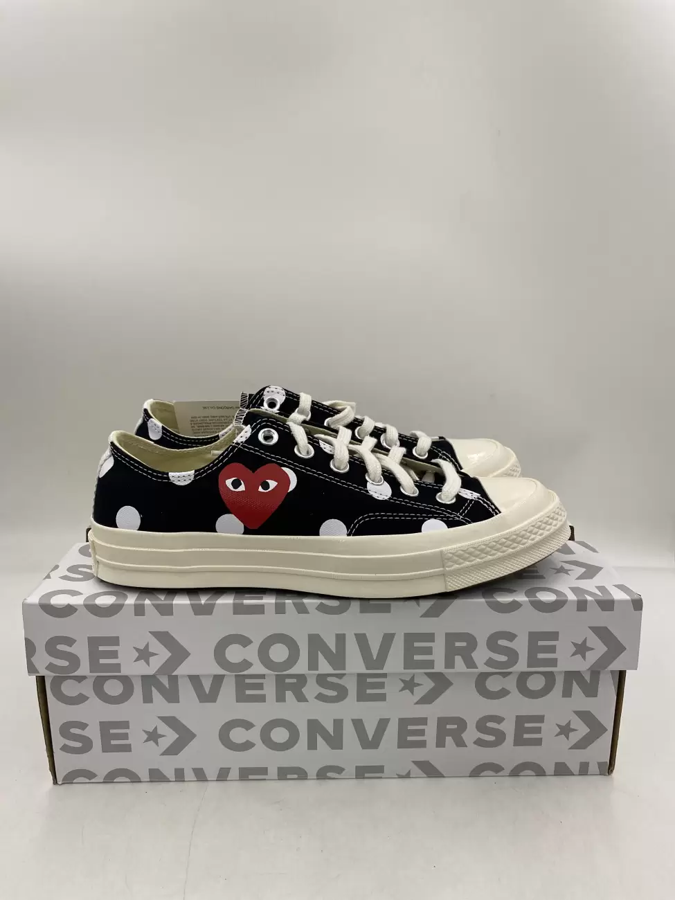 Comme des garcons clearance play polka dot converse