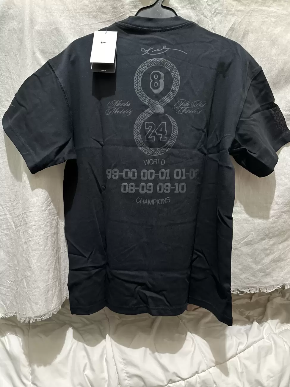 Nike Kobe Mamba Mentality T-shirt (Asia Sizing) Black | AfterMarket