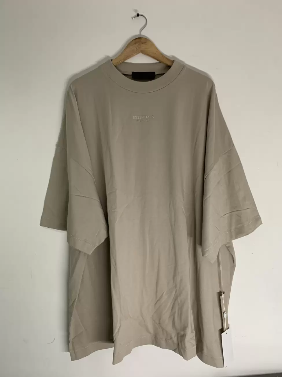 Fear Of God Essentials Ss24 Core Silver Cloud Tee | AfterMarket