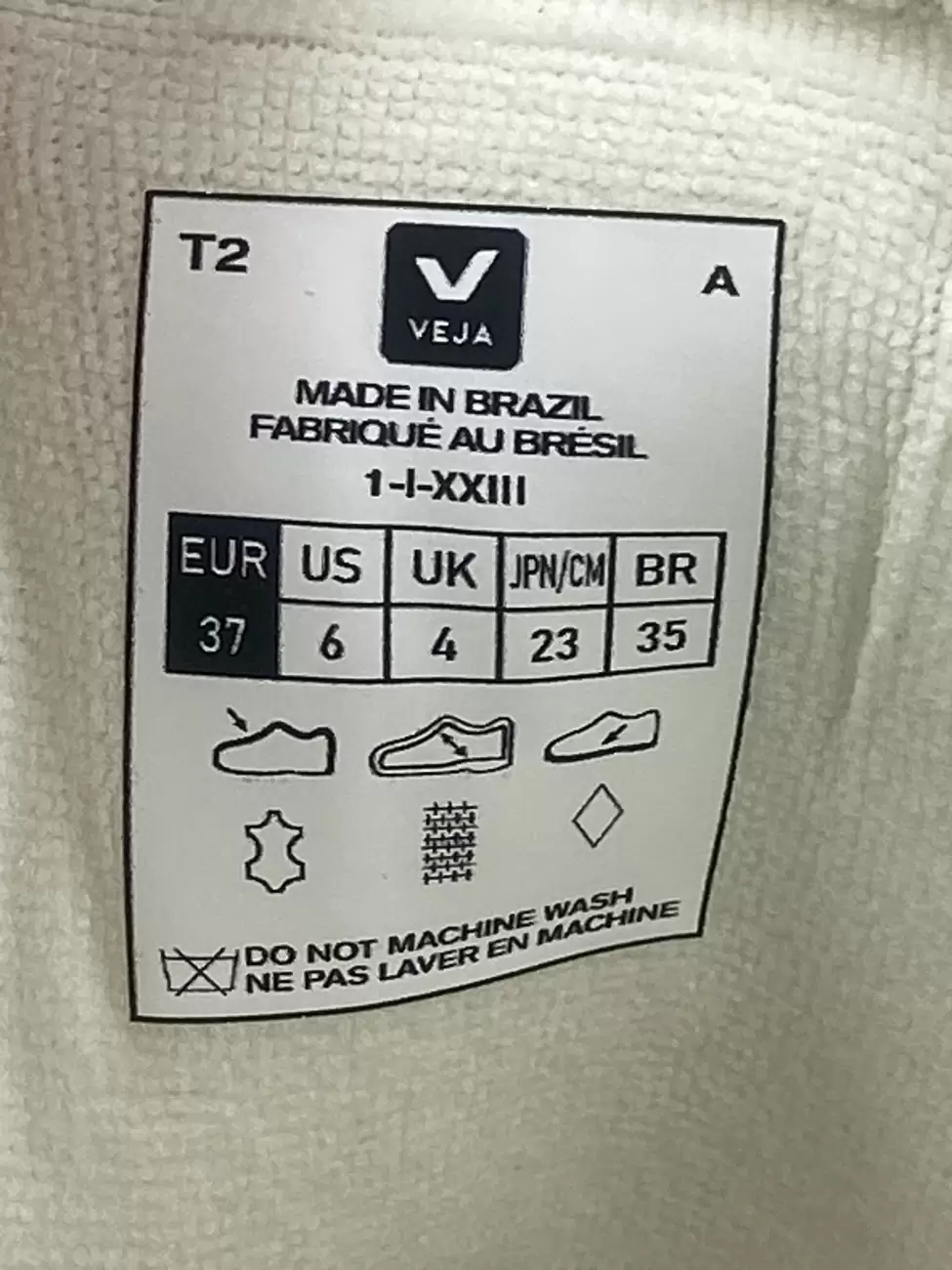 Veja Recife Chromefree Leather White Natural Womens AfterMarket