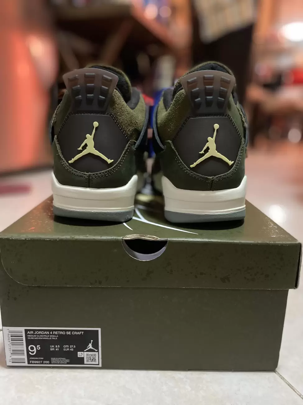 Jordan 4 Retro SE Craft Medium Olive | AfterMarket