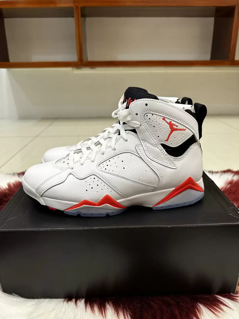 Jordan 7 Retro White Infrared AfterMarket