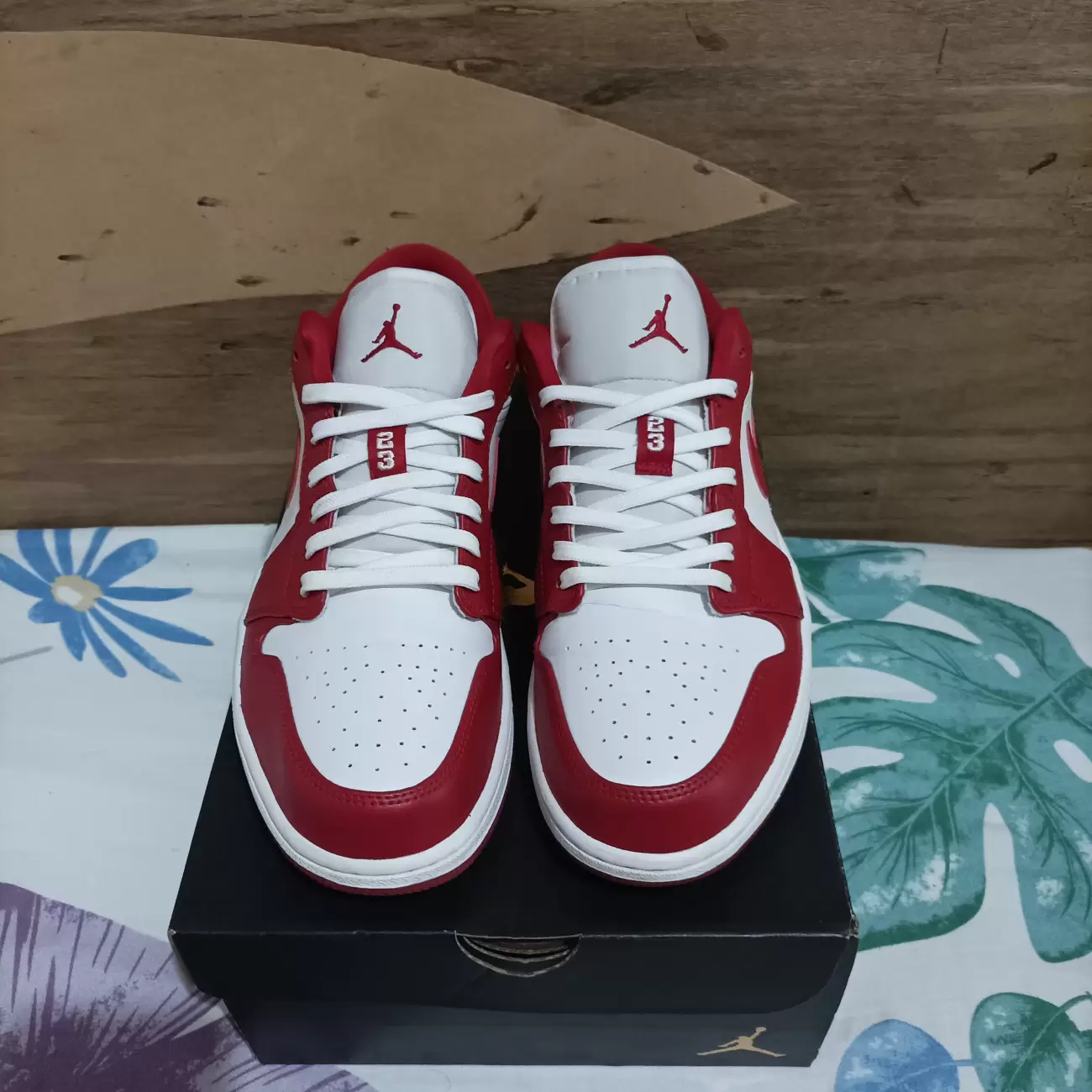 Jordan 1 Low Gym Red White AfterMarket