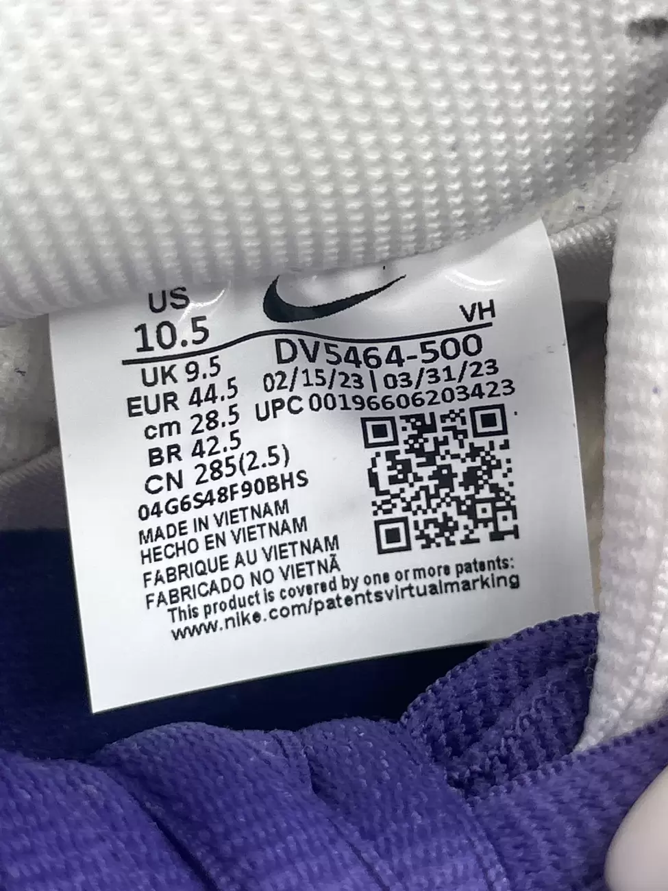 Nike SB Dunk Low Pro ISO Orange Label Court Purple AfterMarket