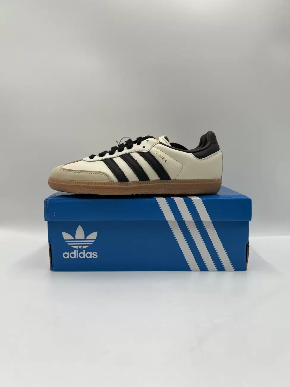 Adidas Samba OG Cream White Sand Strata Womens AfterMarket