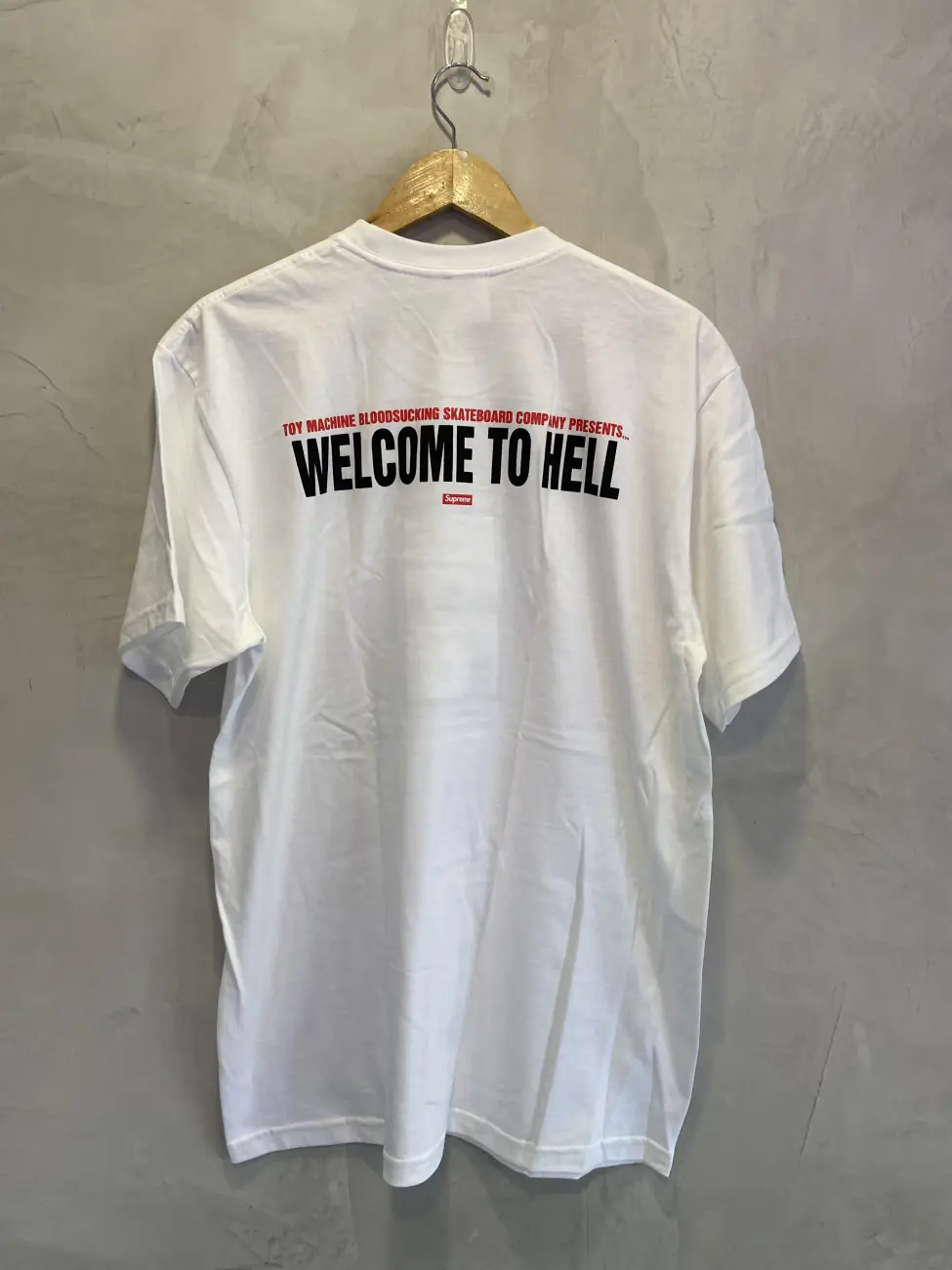 Supreme X Toy Machine Welcome To Hell Tee | AfterMarket