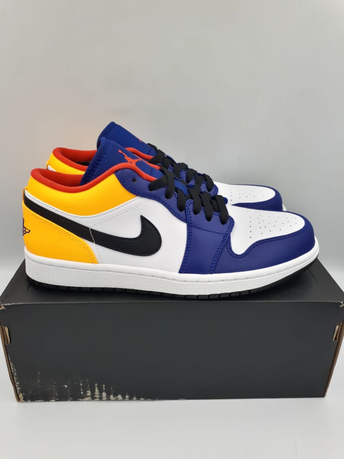 air jordan 1 low royal yellow