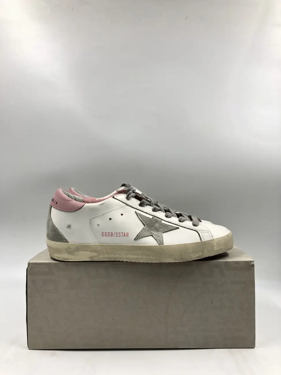 Golden Goose Super Star White Light Pink Womens AfterMarket