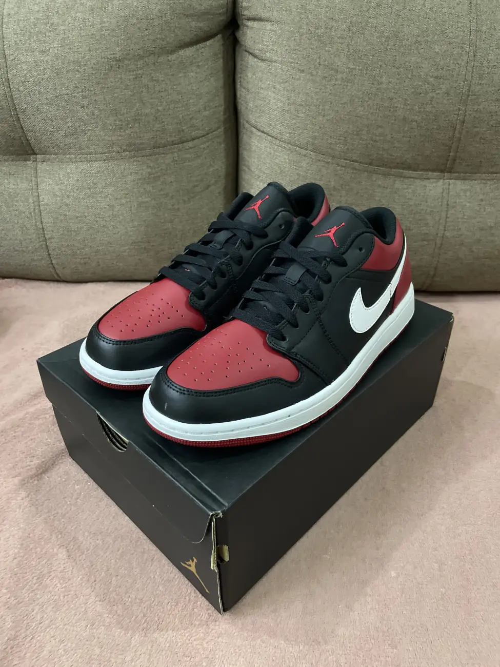 Jordan 1 Low Alternate Bred Toe AfterMarket