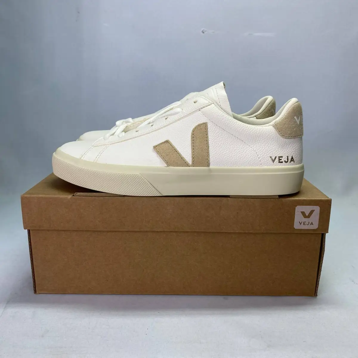 Veja Campo Chromefree Leather Extra White Almond Womens AfterMarket