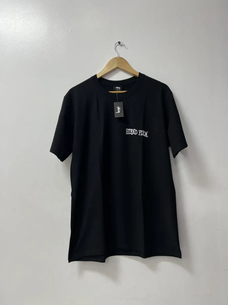 Stussy End Racism Now Black Tee AfterMarket