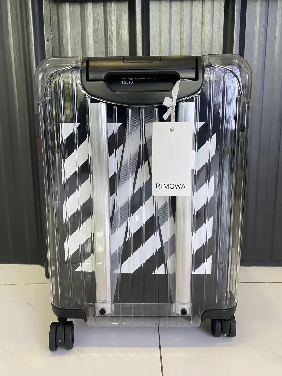 Rimowa off white luggage online