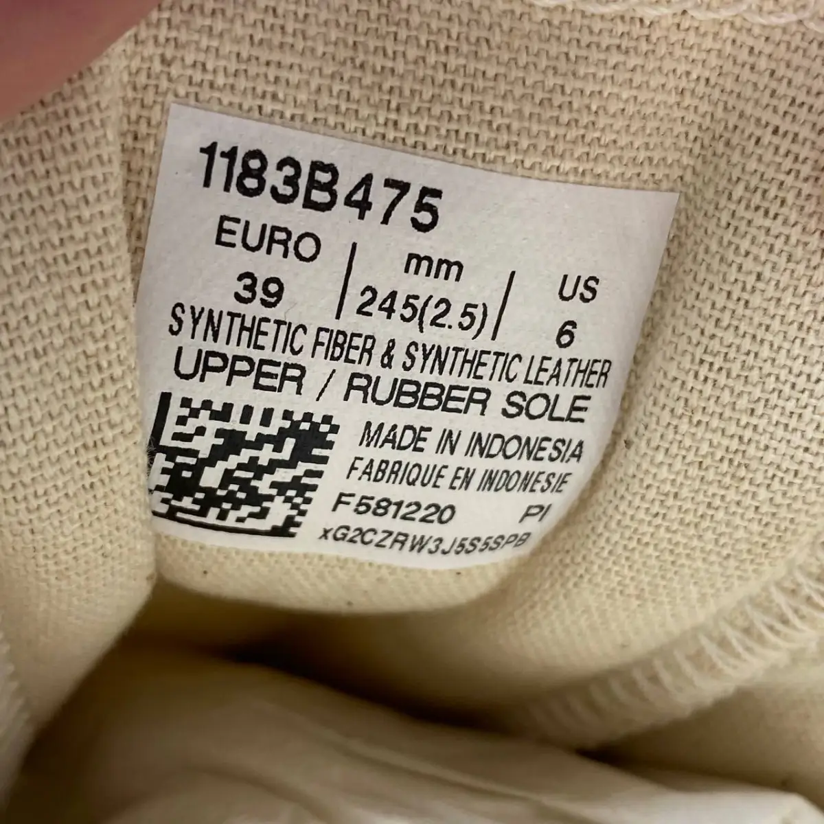 Mexico 66 sizing sales
