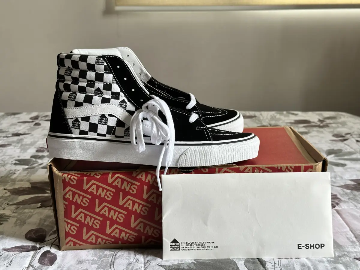 Vans Sk8-Hi DSM Checkerboard Black White | AfterMarket