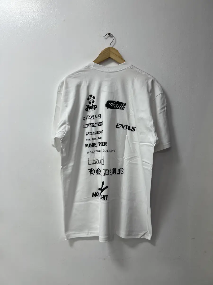 Supreme No More Shit White Tee | AfterMarket