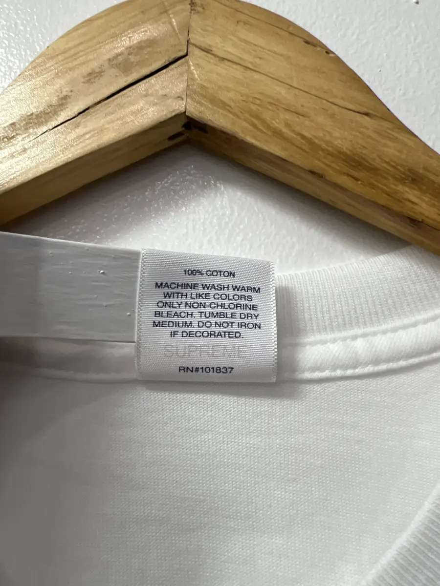 Supreme No More Shit White Tee | AfterMarket Supreme No More Shit White Tee | AfterMarket