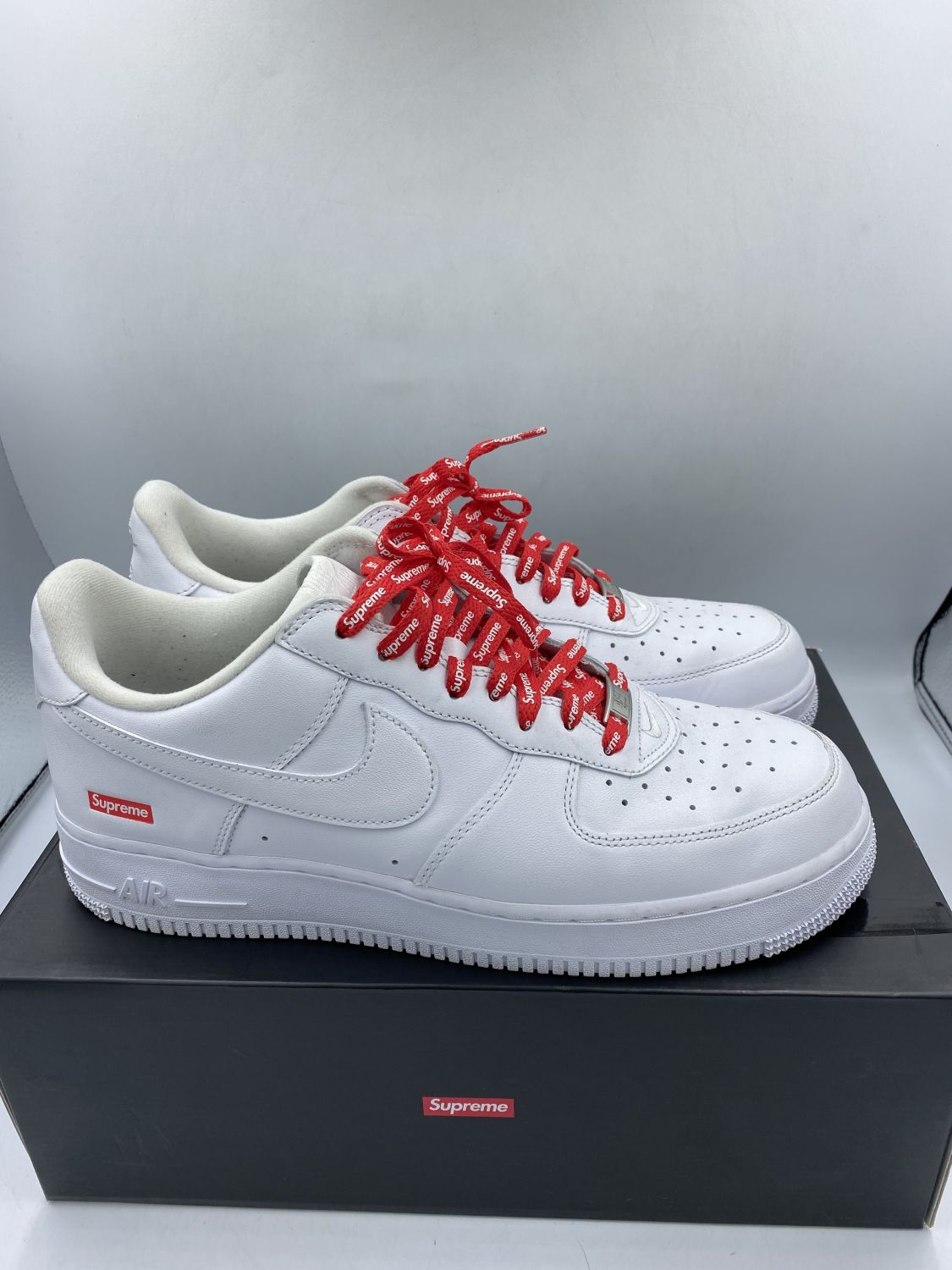 Nike Air Force 1 Low Supreme White | AfterMarket