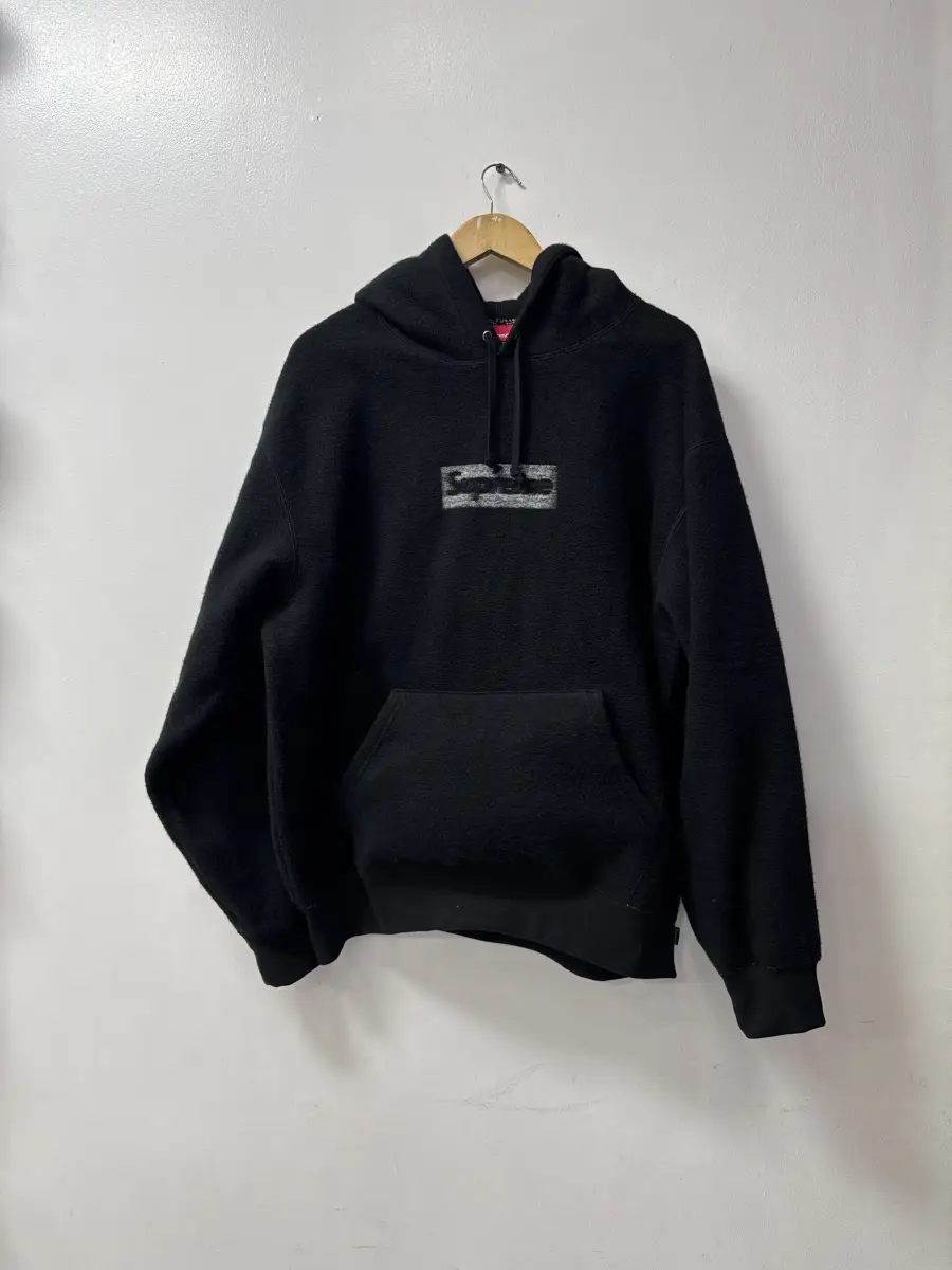 Supreme Black Inside Out Box Logo Hoodie AfterMarket