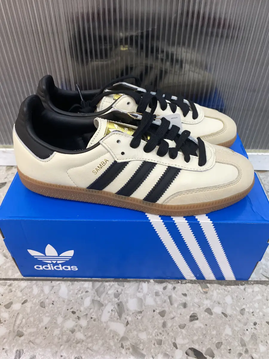 Adidas Samba OG Cream White Sand Strata (Womens) AfterMarket