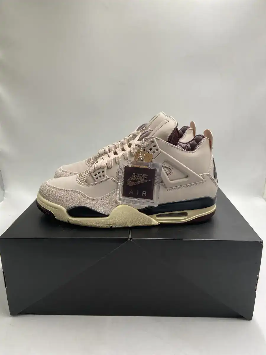 Shoe A Ma Maniere Jordan Jordan 4 Retro Fossil Womens A Ma Maniére