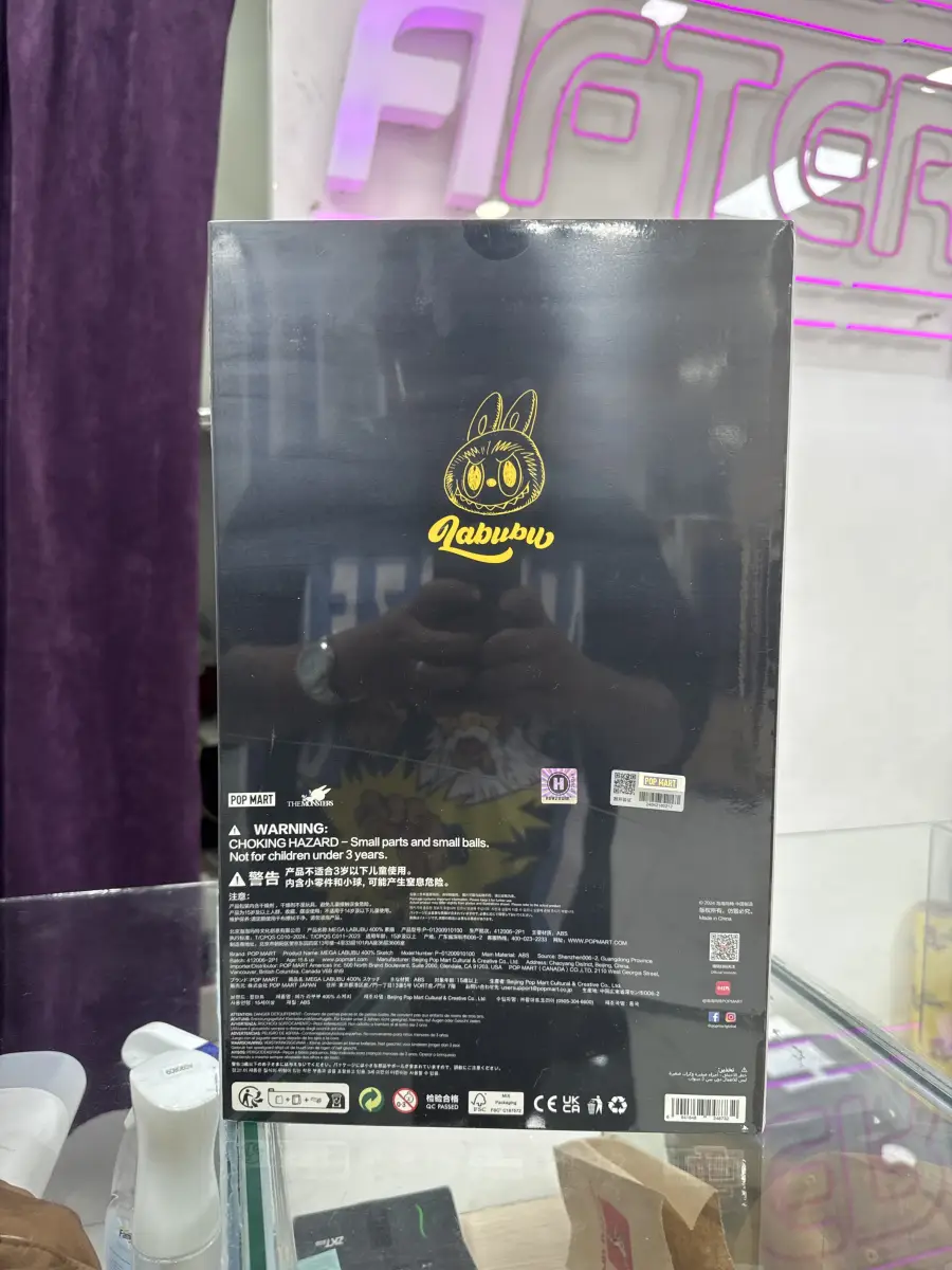 Pop Mart Mega Labubu SKETCH 400% | AfterMarket Pop Mart Mega Labubu SKETCH 400% | AfterMarket