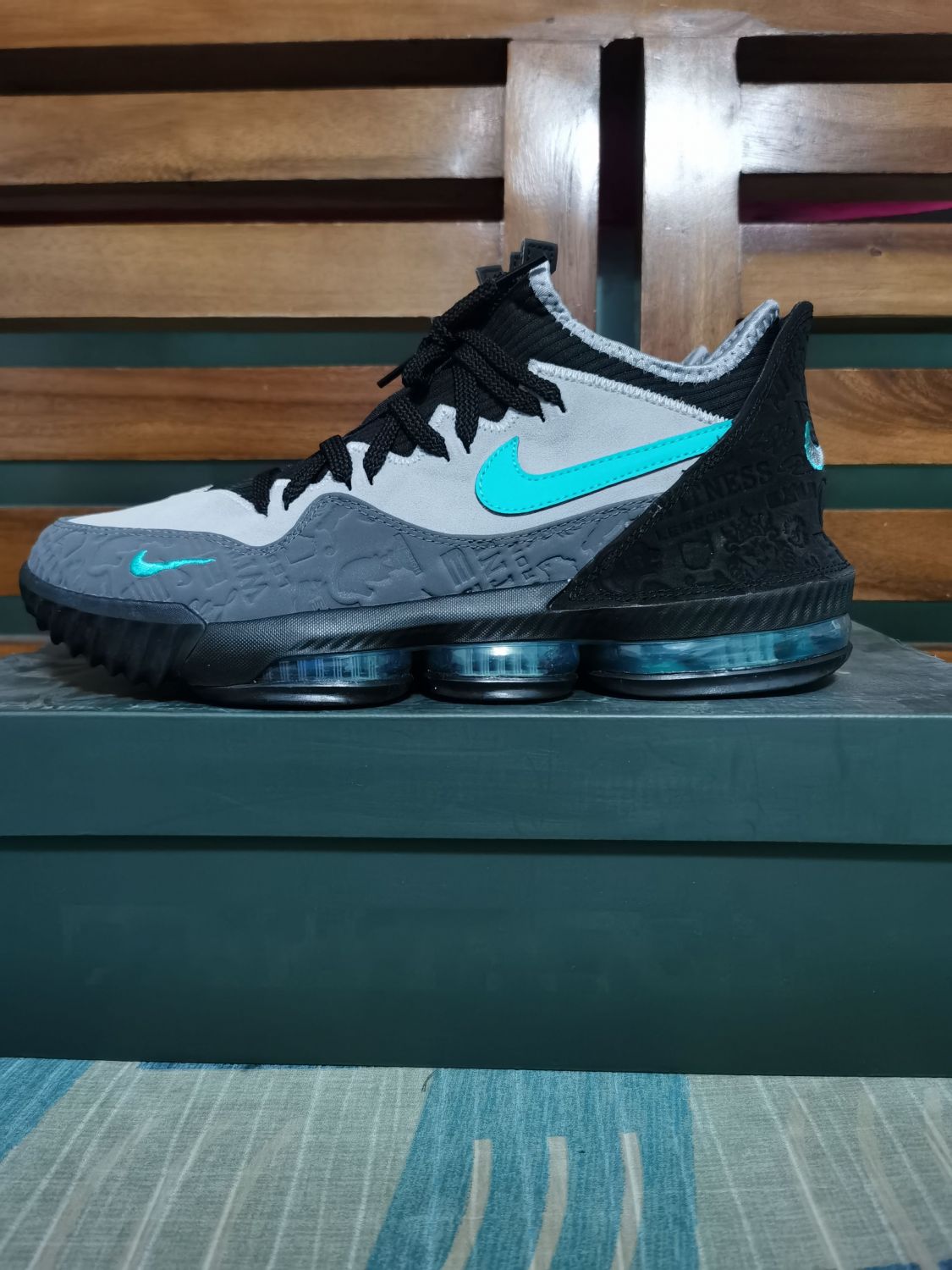 lebron 16 clear jade