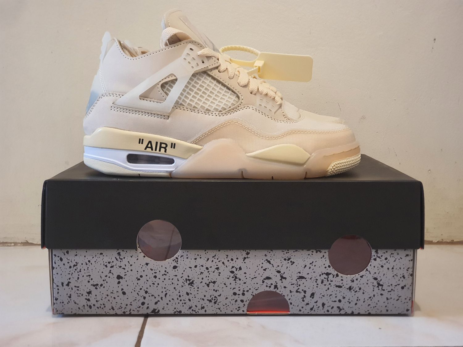 women's air jordan off white sail