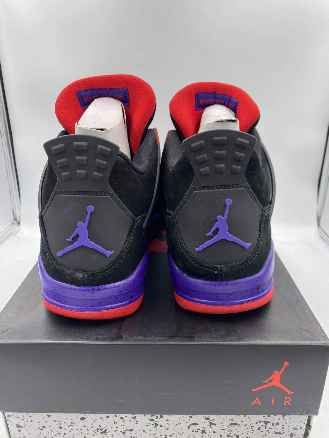 Fake jordan 4 on sale raptors