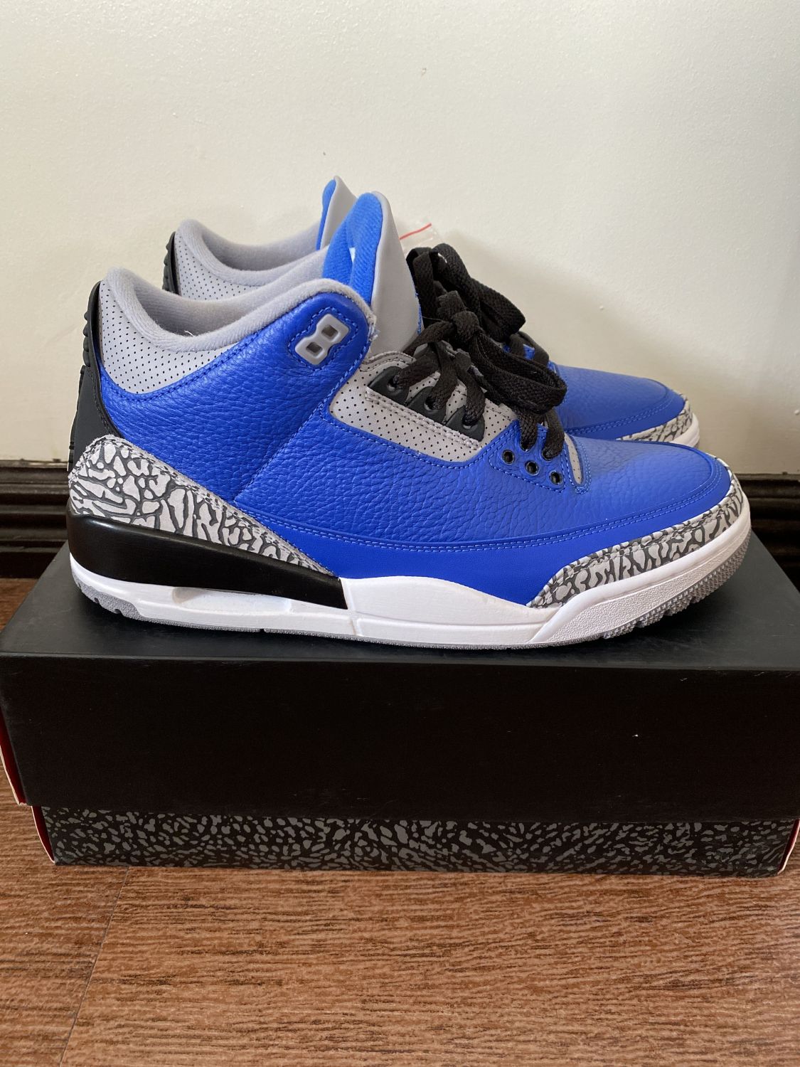 Jordan 3 Retro Varsity Royal Cement | AfterMarket