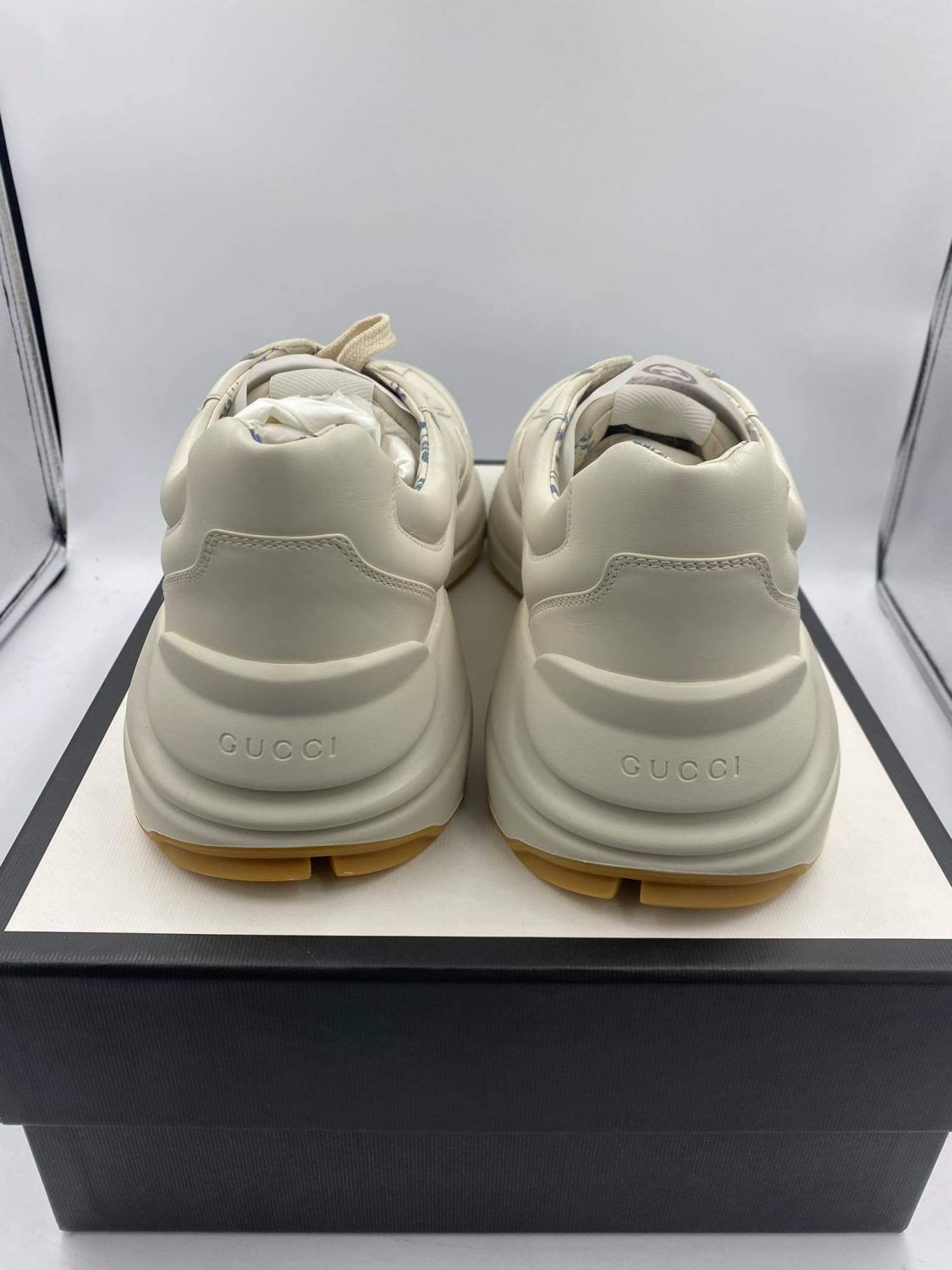 Buy Gucci Rhyton Leather Sneaker 'NY Yankees' - 548638 DRW00 9022