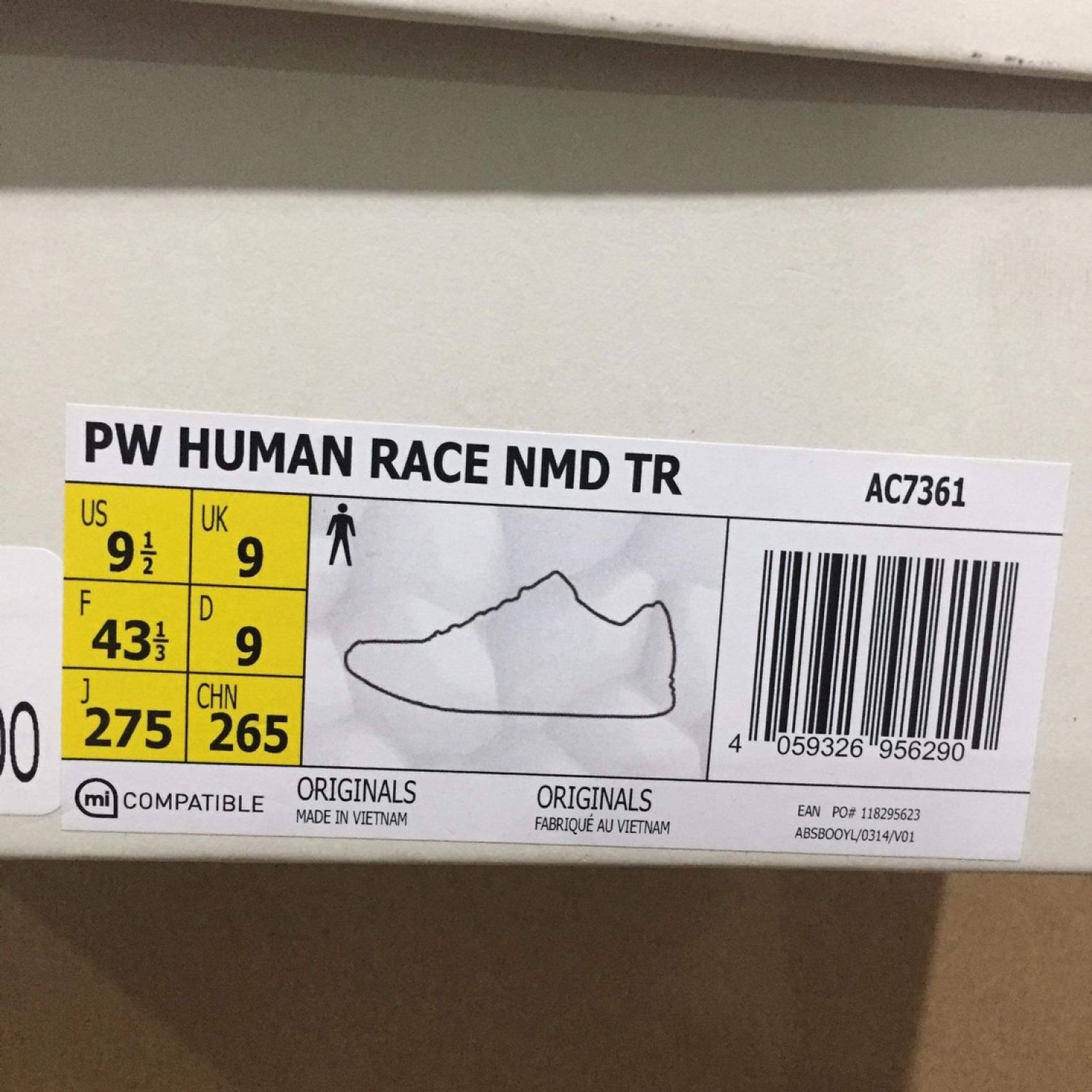 Adidas human race box online