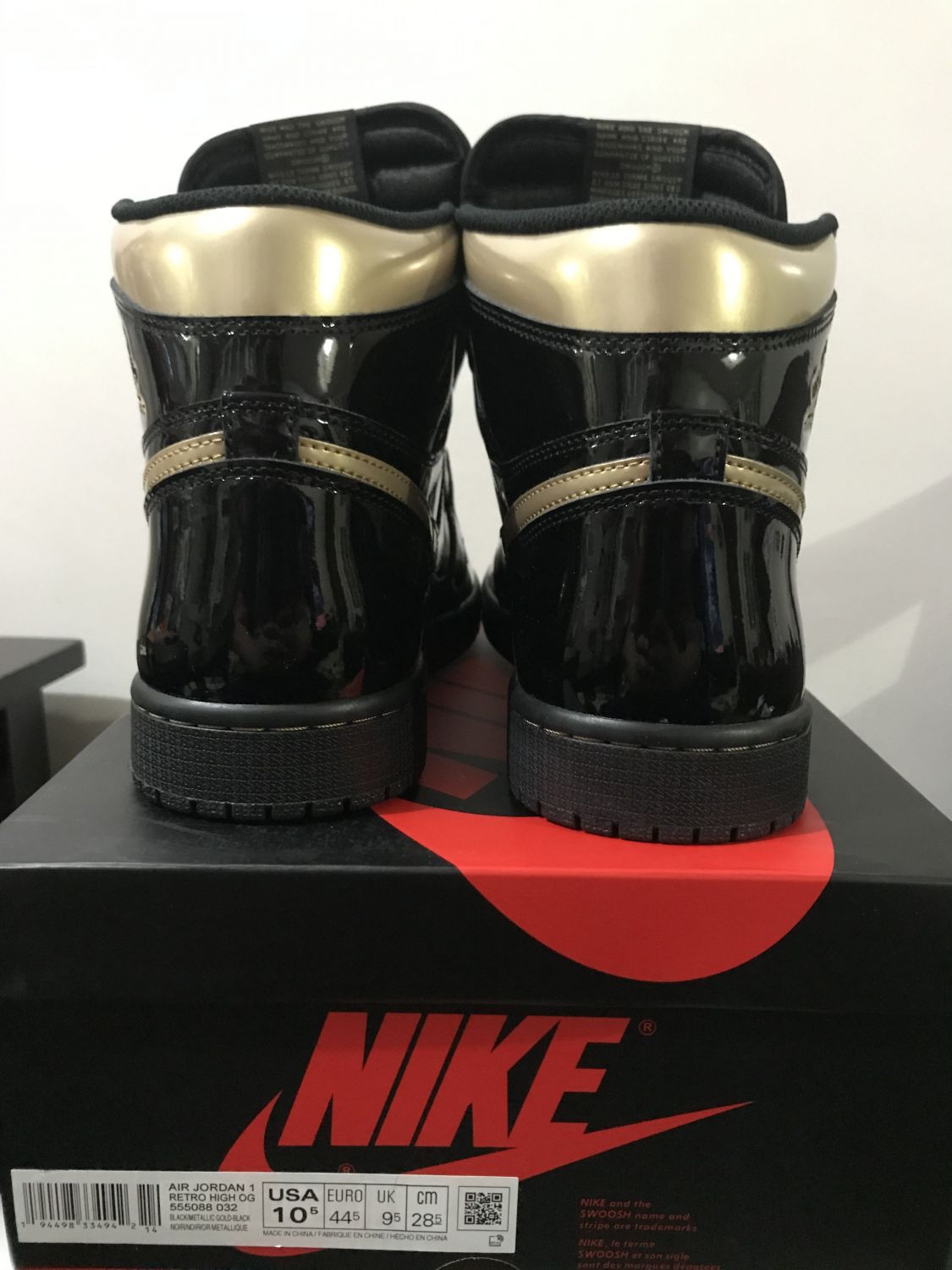 Jordan 1 Retro High Black Metallic Gold (2020) | AfterMarket