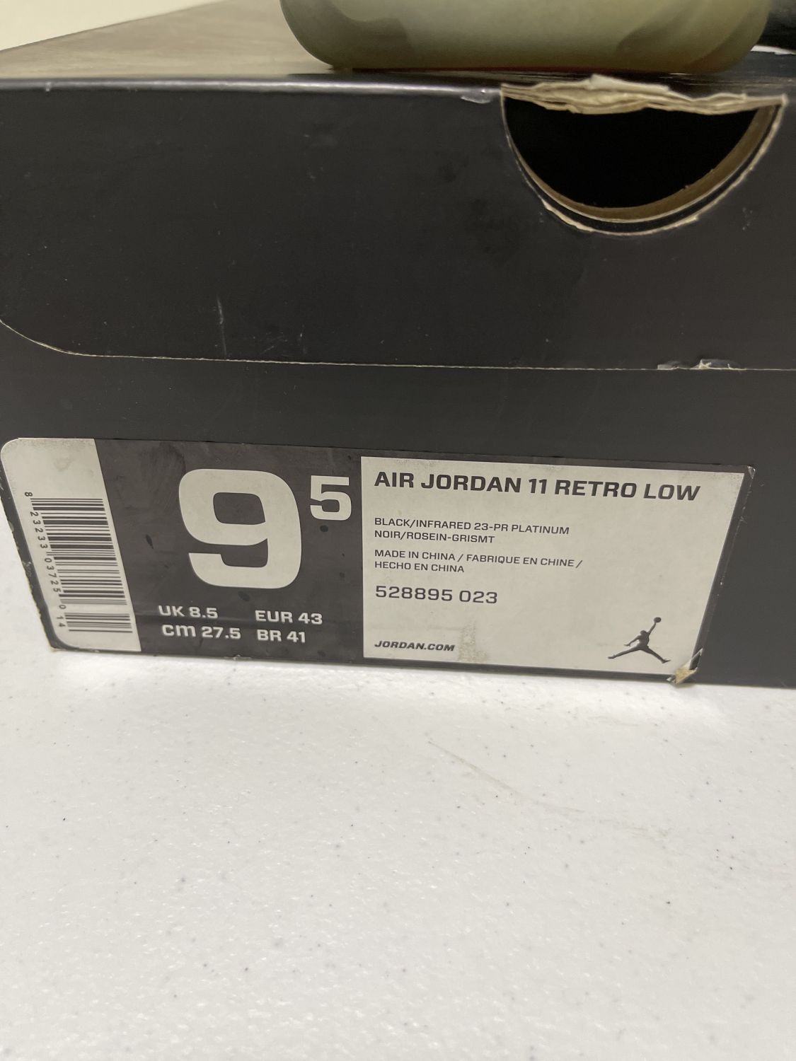 Air Jordan 11 Retro Low 'Infrared 23' 528895-023