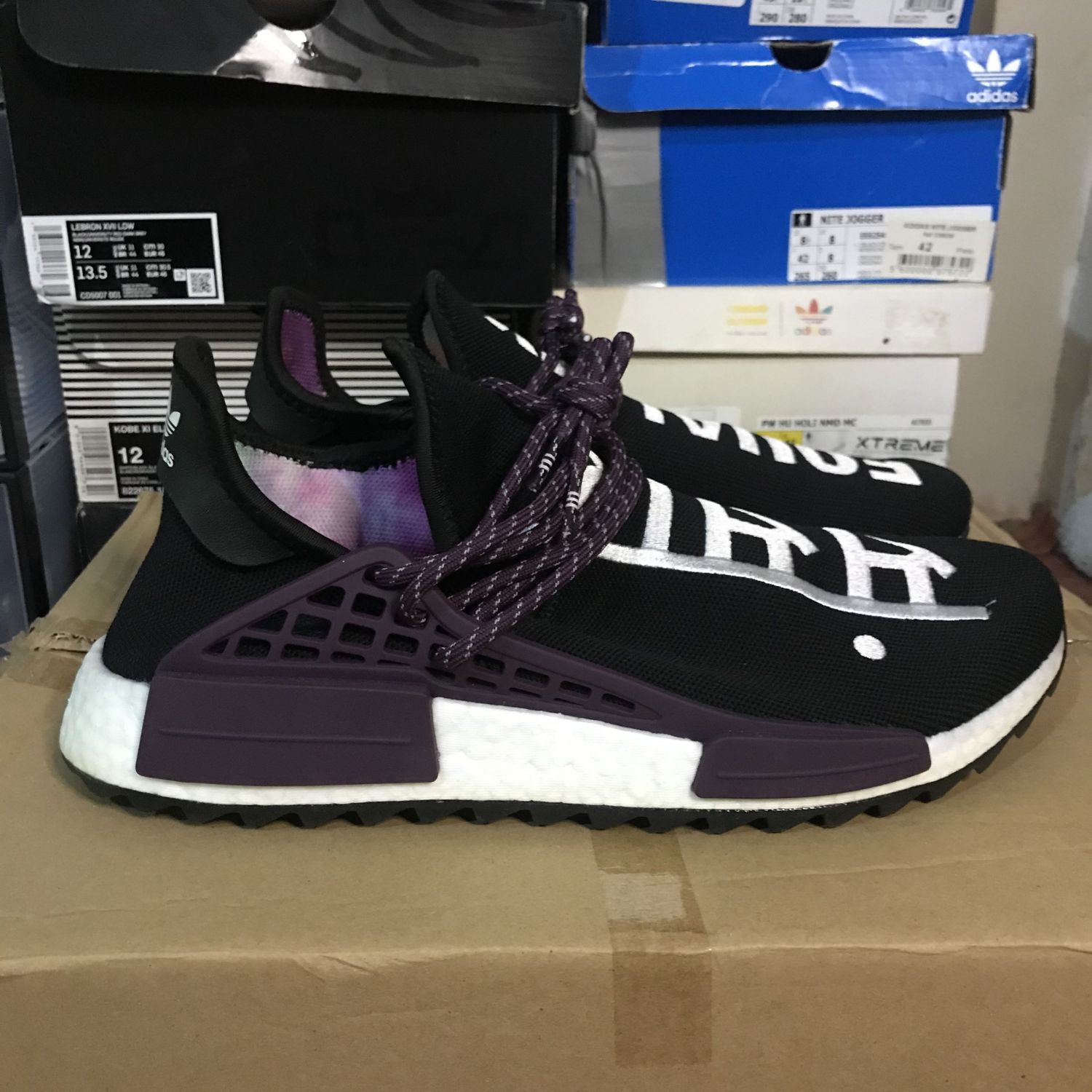 adidas Human Race NMD Pharrell Holi Festival (Core Black) Men's