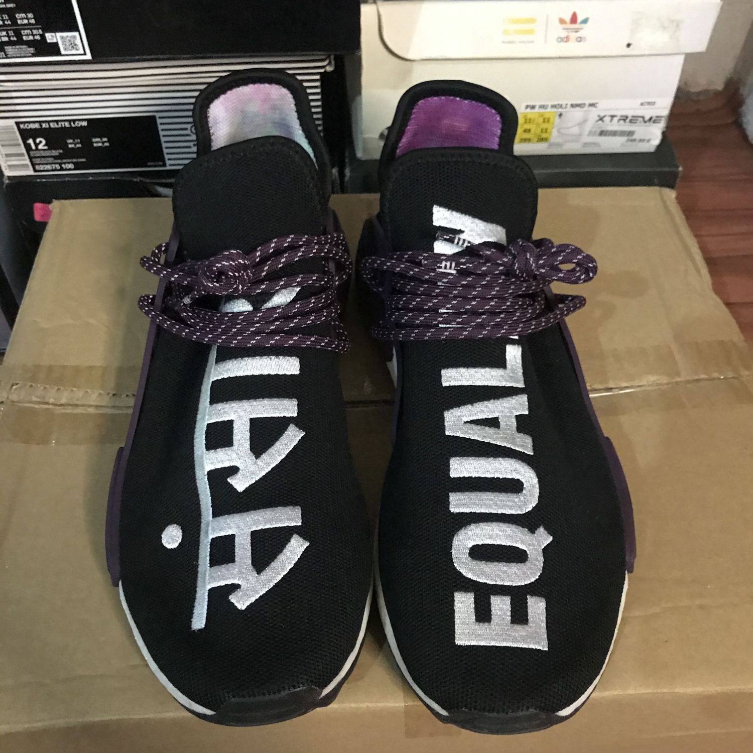 Adidas Human Race NMD Pharrell Holi Festival (Core Black)