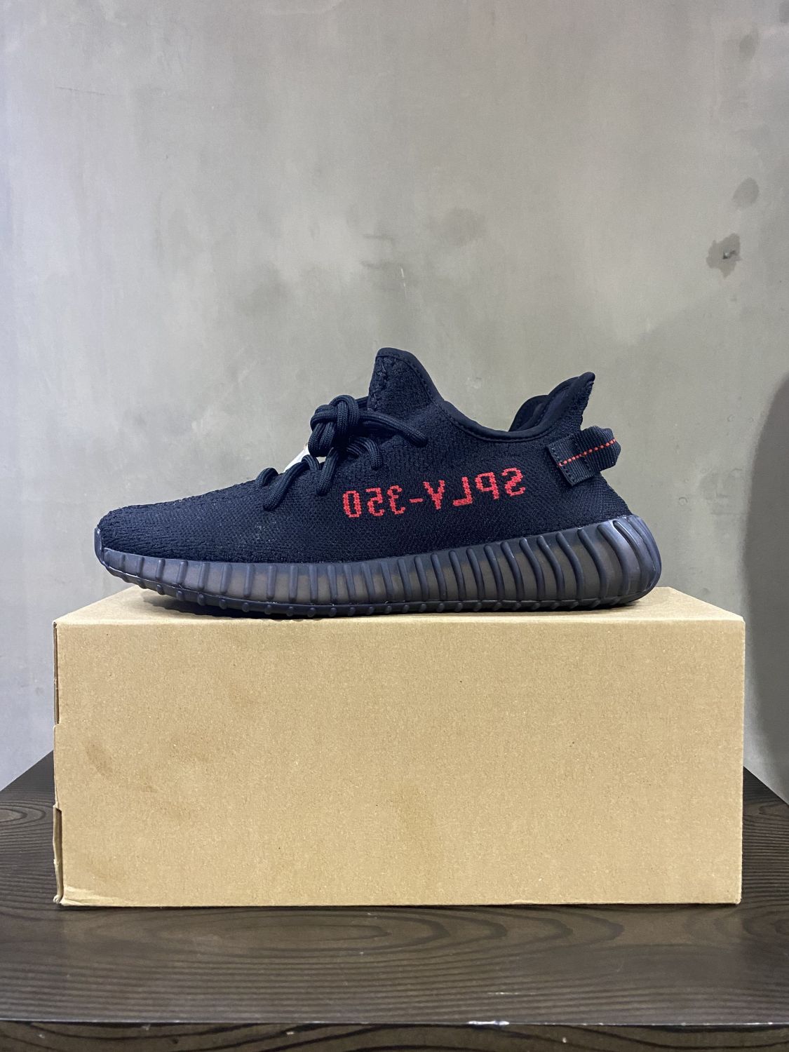 adidas yeezy boost 350 v2 mens black red stores