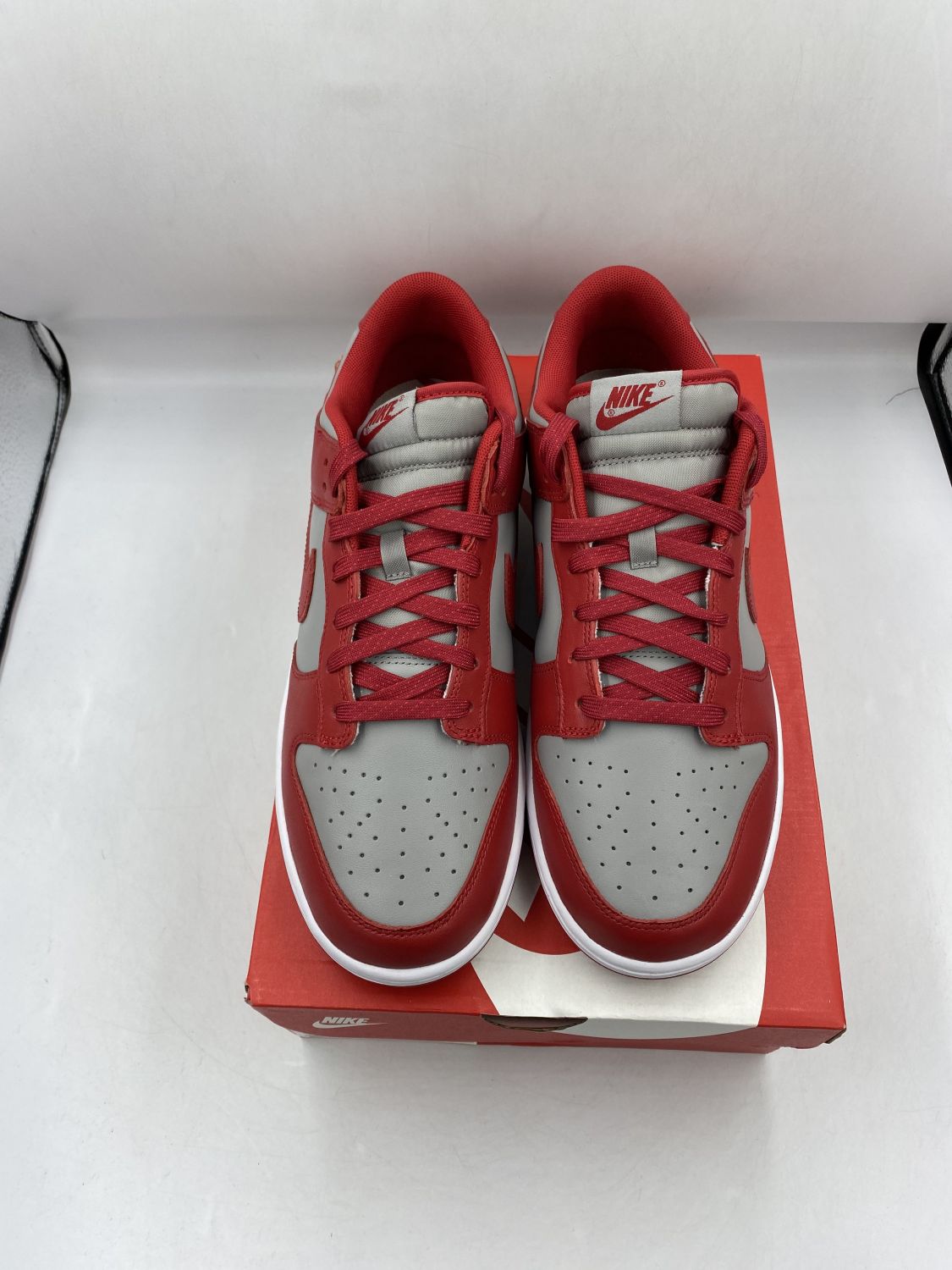 Nike Dunk Low Retro Medium Grey Varsity Red UNLV (2021) | AfterMarket