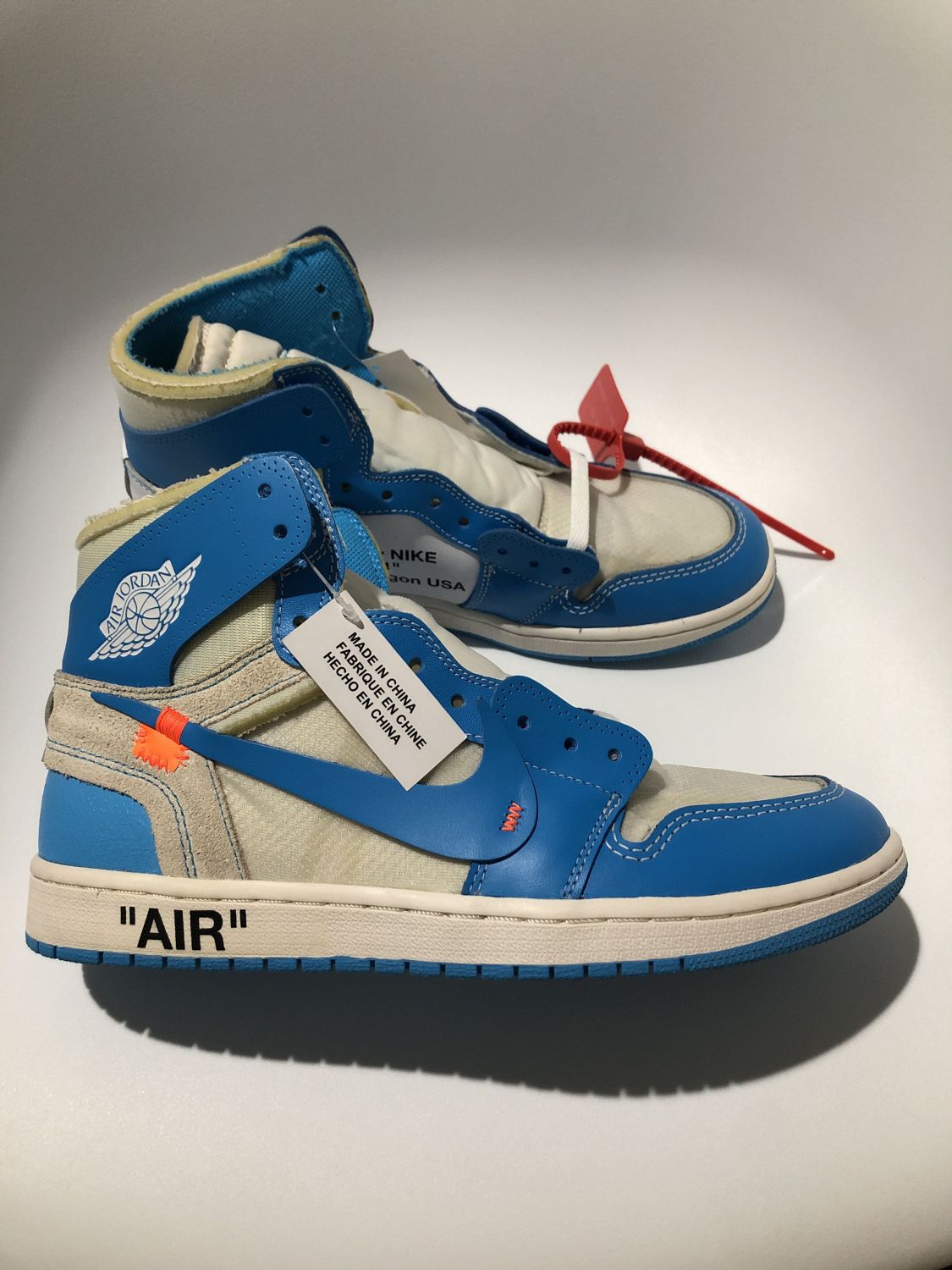 jordan retro high off white university blue