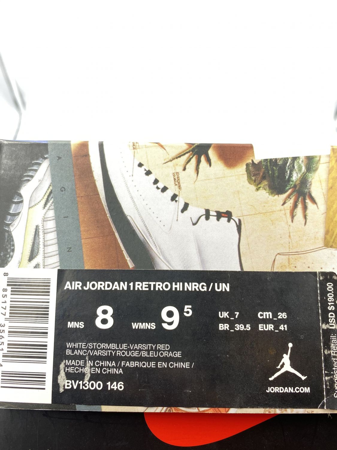 Jordan 1 Retro High Union Los Angeles Blue Toe | AfterMarket