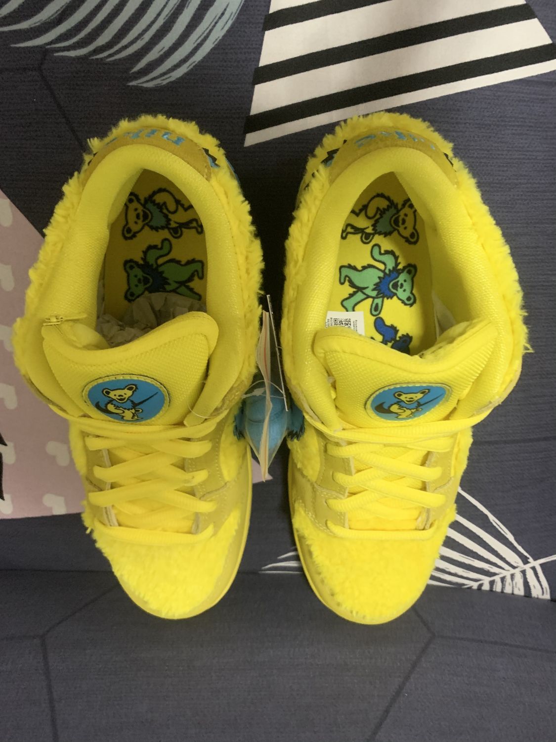 nike sb dunk low grateful dead bears opti